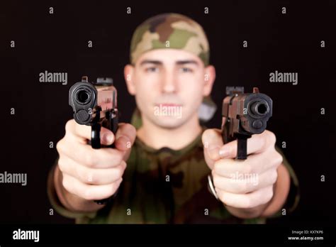 gun pointed at camera|Pointing Gun At Camera Pictures, Images and Stock .